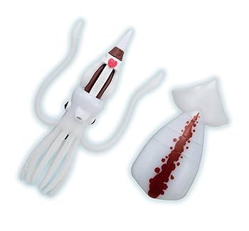 イカ娘5枚セット クリア歯ブラシ 3本セット/園児用めがねうさぎ